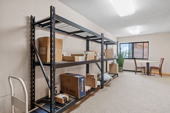 Secure package room